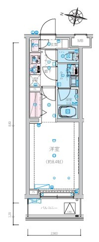 【間取り】 | リヴシティ蒲田イースト