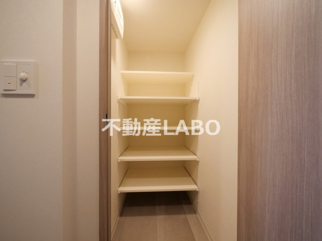 コンフォリア・リヴ博労町一丁目Qの収納