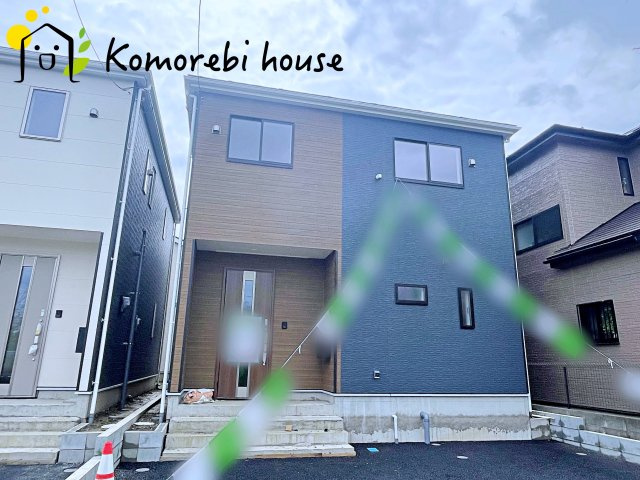 鴻巣市筑波　第5　Ⅱ期　新築一戸建て　グレイドルガーデン　01の外観|外観は落ち着いています