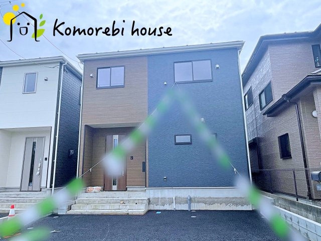 鴻巣市筑波　第5　Ⅱ期　新築一戸建て　グレイドルガーデン　01の外観|おしゃれな外観です