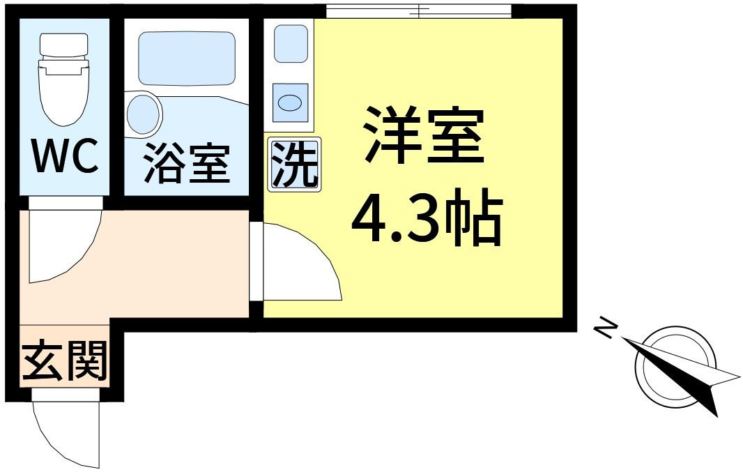 ノーザンロード新小岩の間取り