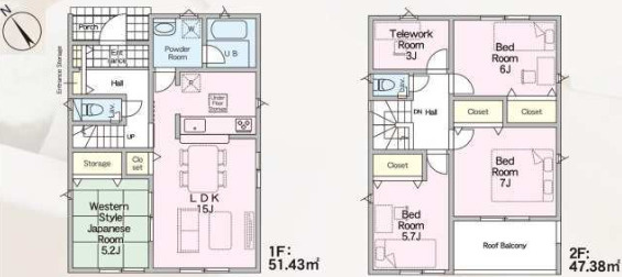 鴻巣市筑波　第5　Ⅱ期　新築一戸建て　グレイドルガーデン　02
