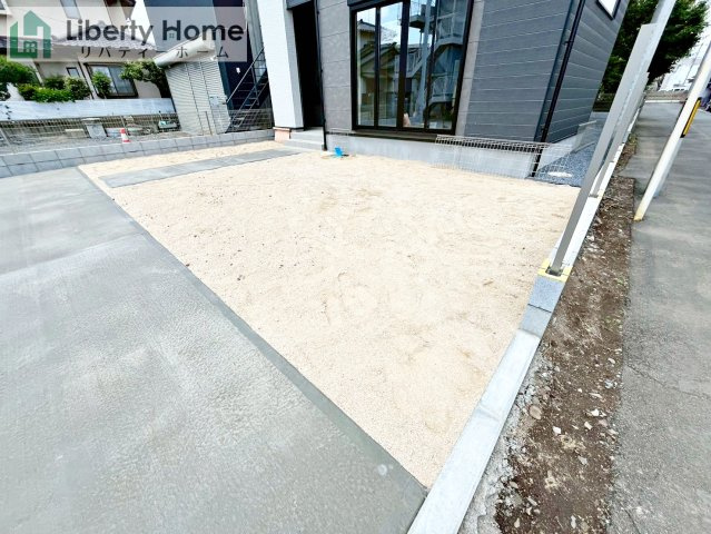 水戸市渡里町4期　新築戸建の庭