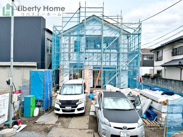 水戸市渡里町4期　新築戸建の外観