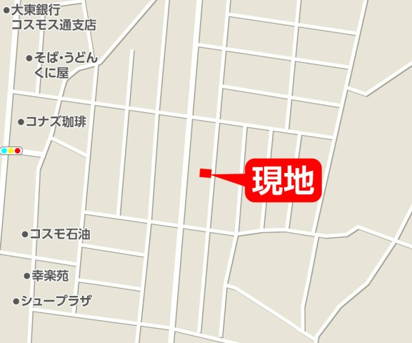 新築戸建・新築建売　郡山市静町8期　大成小学校・郡山第七中学校の地図|現地案内図