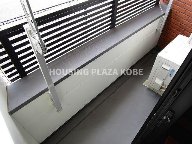 Giulia須磨浦Ⅲ（ジュリア須磨浦３）のバルコニー