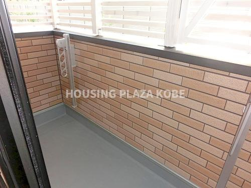 パロス須磨浦通のバルコニー