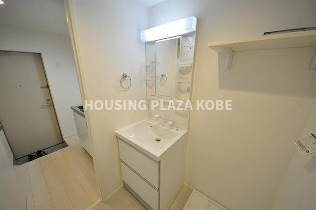 プランドール神戸の洗面所