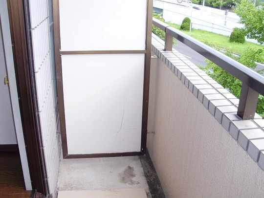 マリンパレス須磨のバルコニー