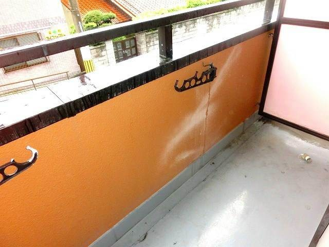 エクセル妙法寺のバルコニー