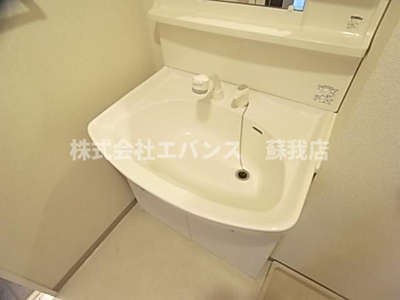 【独立洗面台】 | アレックス千葉寺 | 独立洗面化粧台が付いています