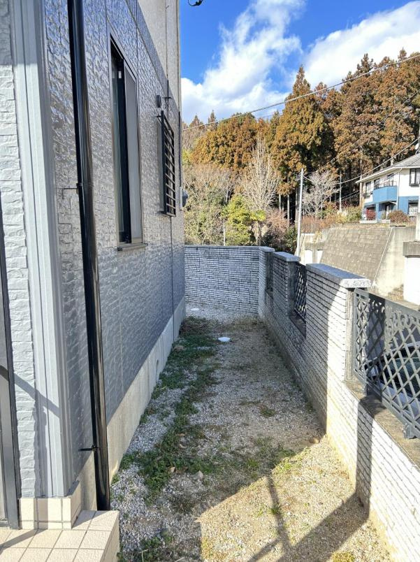 日立市石名坂町1丁目　中古戸建の庭