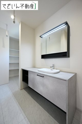 【独立洗面台】 | Livele Garden.S東松山市松葉町　新築住宅 | ≪1号棟≫
現地(2026年7月撮影)