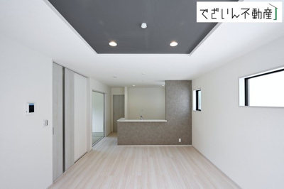 【居間・リビング】 | Livele Garden.S東松山市松葉町　新築住宅 | ≪1号棟≫
現地(2026年7月撮影)