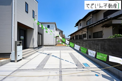 【駐車場】 | Livele Garden.S東松山市松葉町　新築住宅 | ≪1号棟≫
現地(2026年7月撮影)