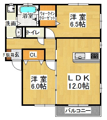 エクセルコートの間取り