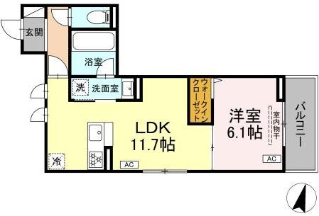 D paina 木月住吉町の間取り|ハウスメーカー施工物件♪