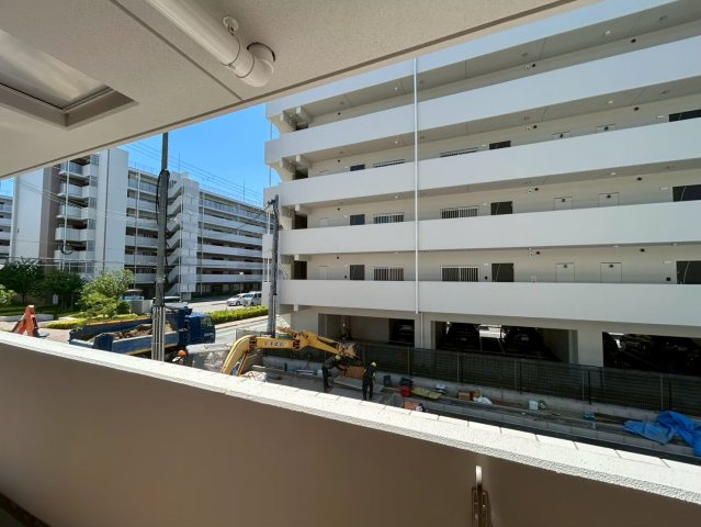 GROOVE上甲子園レジデンスのバルコニー