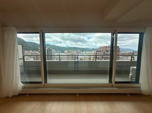 クリーンリバーフィネス山鼻中央の展望
