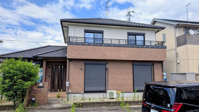 八代市松崎町中古戸建の外観パース