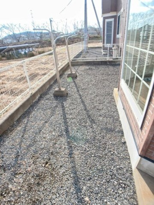 【庭】 | メゾンセレッソ　Ⅱ | 簡単な家庭菜園も楽しめるお庭です