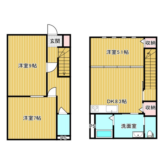 【間取り】 | Casa Erben