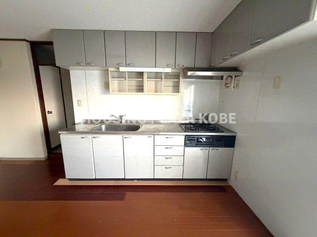 一の谷グリーンハイツG棟のキッチン