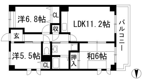 【間取り】