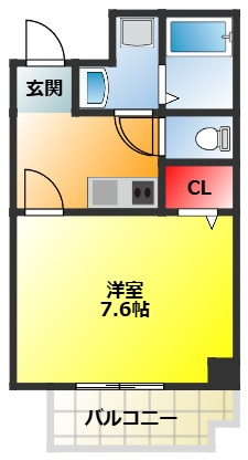 【間取り】 | ヒルズ小松