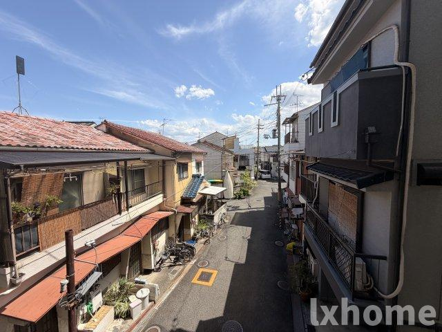 鳥飼マンションの展望