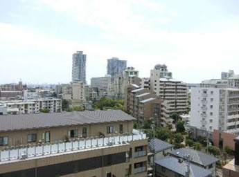 神戸市東灘区西岡本１丁目の中古マンションの展望|バルコニーからの眺望（南）