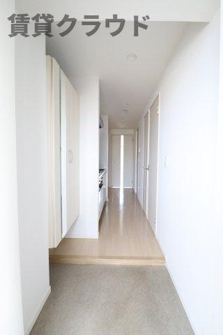 アーバンシャトー千葉の玄関|落ち着いた玄関です