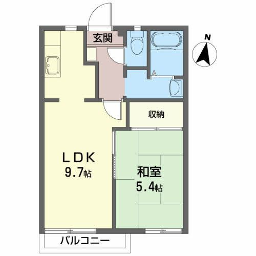 プライム・パークＢの間取り