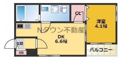 【間取り】 | ハーモニーテラス高道町Ⅲ | 間取りです。
