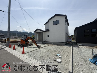 【外観】 | ＧＲＡＦＡＲＥ　山形市浜崎２期　３号棟 | ★内覧予約でブランド米2kg★　いつでも見学OKです！