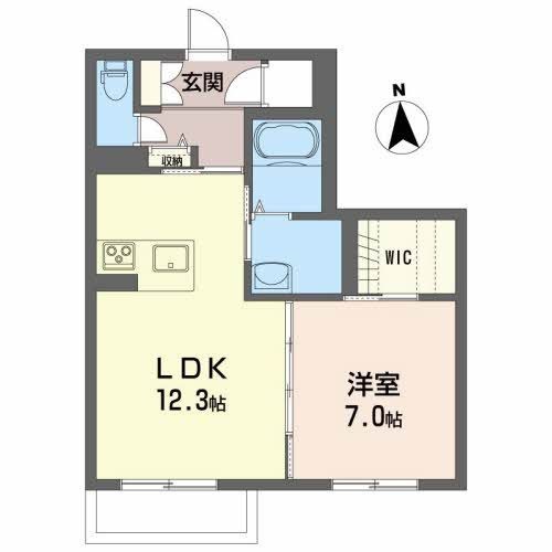 メゾンマスト本宮の間取り