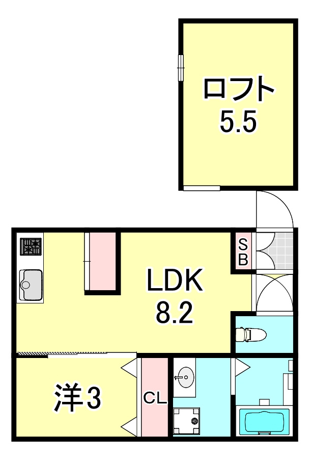 LEGGERO武庫川 (レジェロ武庫川)の間取り