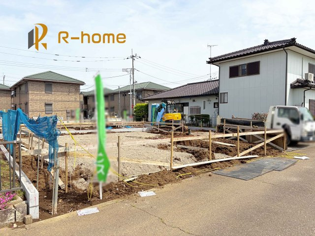 つくば市東光台2期　新築戸建て　1号棟の外観|ご予約を頂ければ、『平日』はもちろん『早朝』や『夜間』もご見学可能です♪お気軽にお申し付けください♪