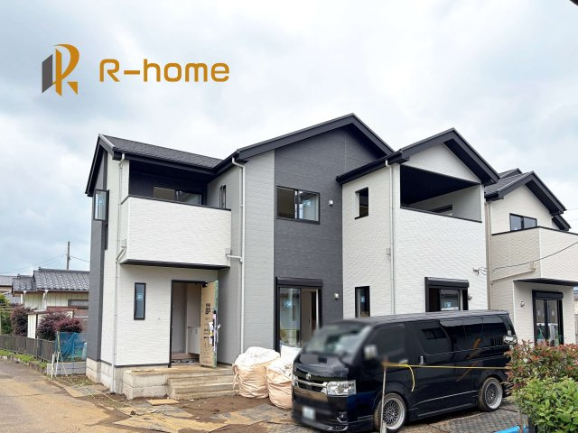 つくば市東光台2期　新築戸建て　1号棟の外観|ご予約を頂ければ、『平日』はもちろん『早朝』や『夜間』もご見学可能です♪お気軽にお申し付けください♪