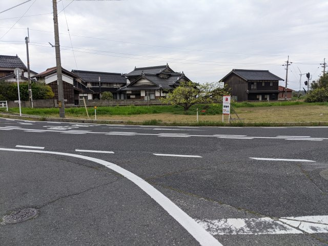 大山町末長売土地の外観