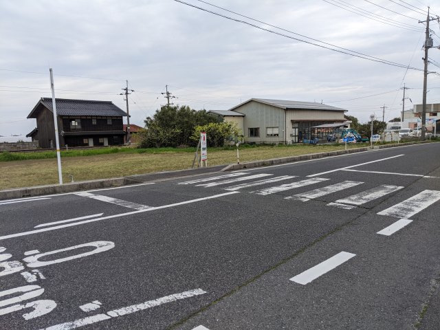 大山町末長売土地の外観