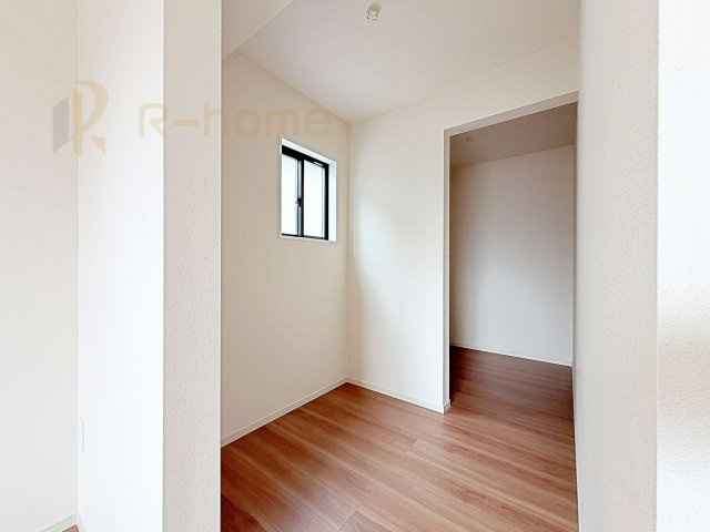 つくば市東光台2期　新築戸建て　2号棟の収納|主寝室にフリースペース＆ウォークインクローゼット付き♪