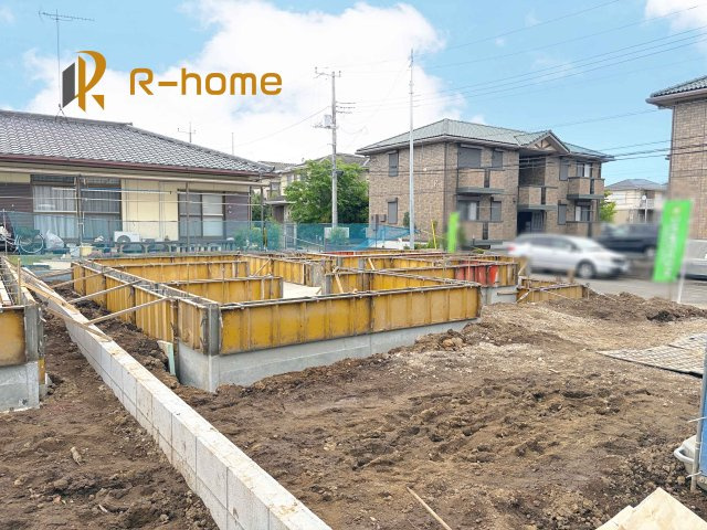 つくば市東光台2期　新築戸建て　2号棟の外観|ご予約を頂ければ、『平日』はもちろん『早朝』や『夜間』もご見学可能です♪お気軽にお申し付けください♪