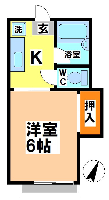 武蔵野市西久保１丁目のアパート