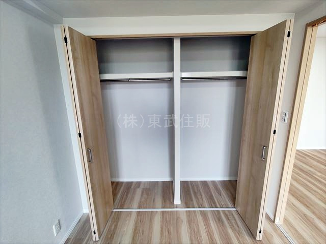 【収納】 | グランシャトレ坂戸シエルコート | 南西側6.0帖洋室の収納です