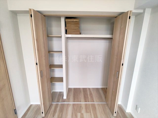 【収納】 | グランシャトレ坂戸シエルコート | 南東側6.0帖洋室の収納です