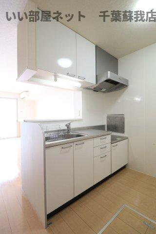ルミエールⅡのキッチン|使いやすいキッチンです