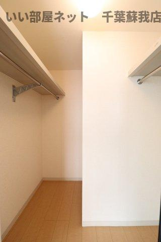 ルミエールⅡの収納|憧れのウォークインクローゼット！