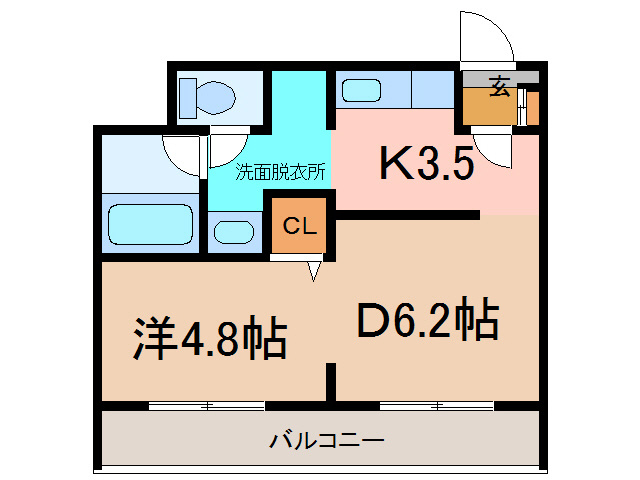 サニーパークの間取り