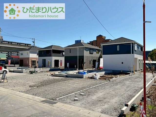 【外観】 | 土浦市生田町第4　新築戸建　6号棟 | 小中学校まで、それぞれ徒歩15分圏内！